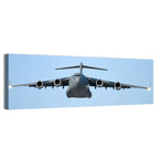 C-130 Head-on Transport Aircraft Wall Art