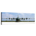 Camo Military Transport Aircraft Wall Art