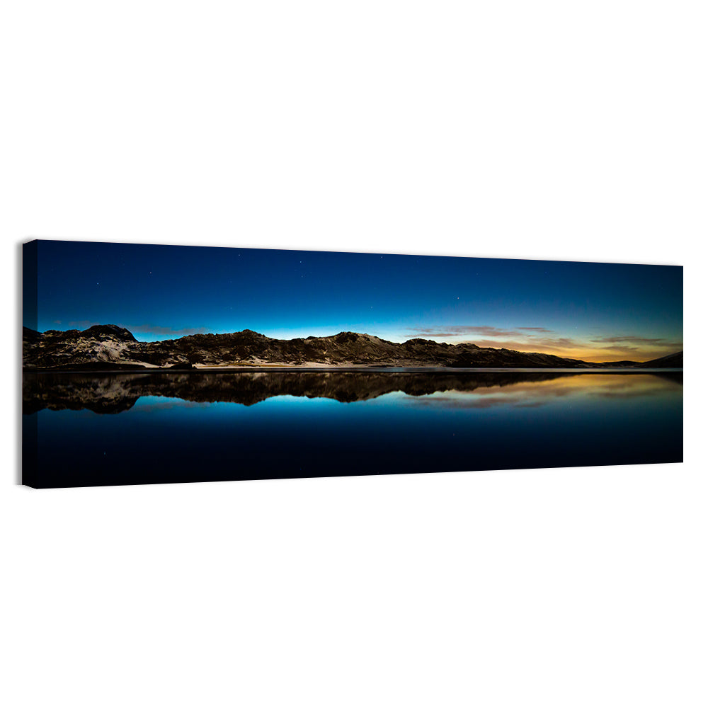 Kleifarvatn Lake at Dusk Wall Art