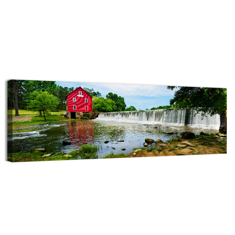 Starrs Mill Atlanta Wall Art, canvas print, panoramic