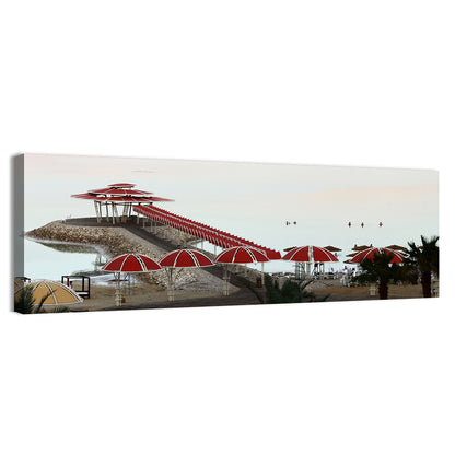 Ein Bokek Dead Sea Boardwalk Wall Art