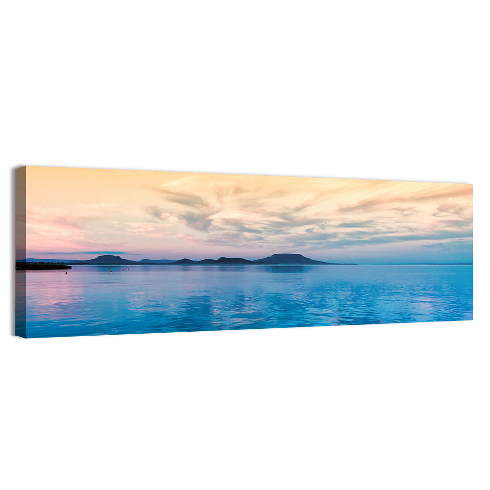 Lake Balaton at Golden Hour Wall Art