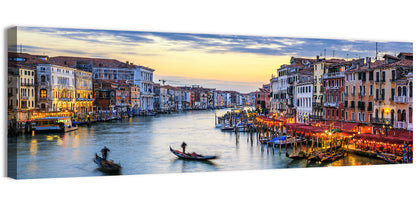 Venice Grand Canal at Twilight Wall Art
