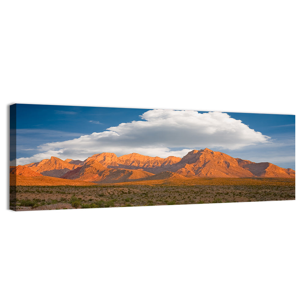 Red Rock Canyon Iii Wall Art, canvas print, panoramic