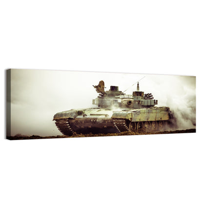 Military Tank at War Wall Art