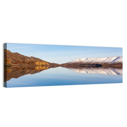 Lake Kleifarvatn Reflection Wall Art