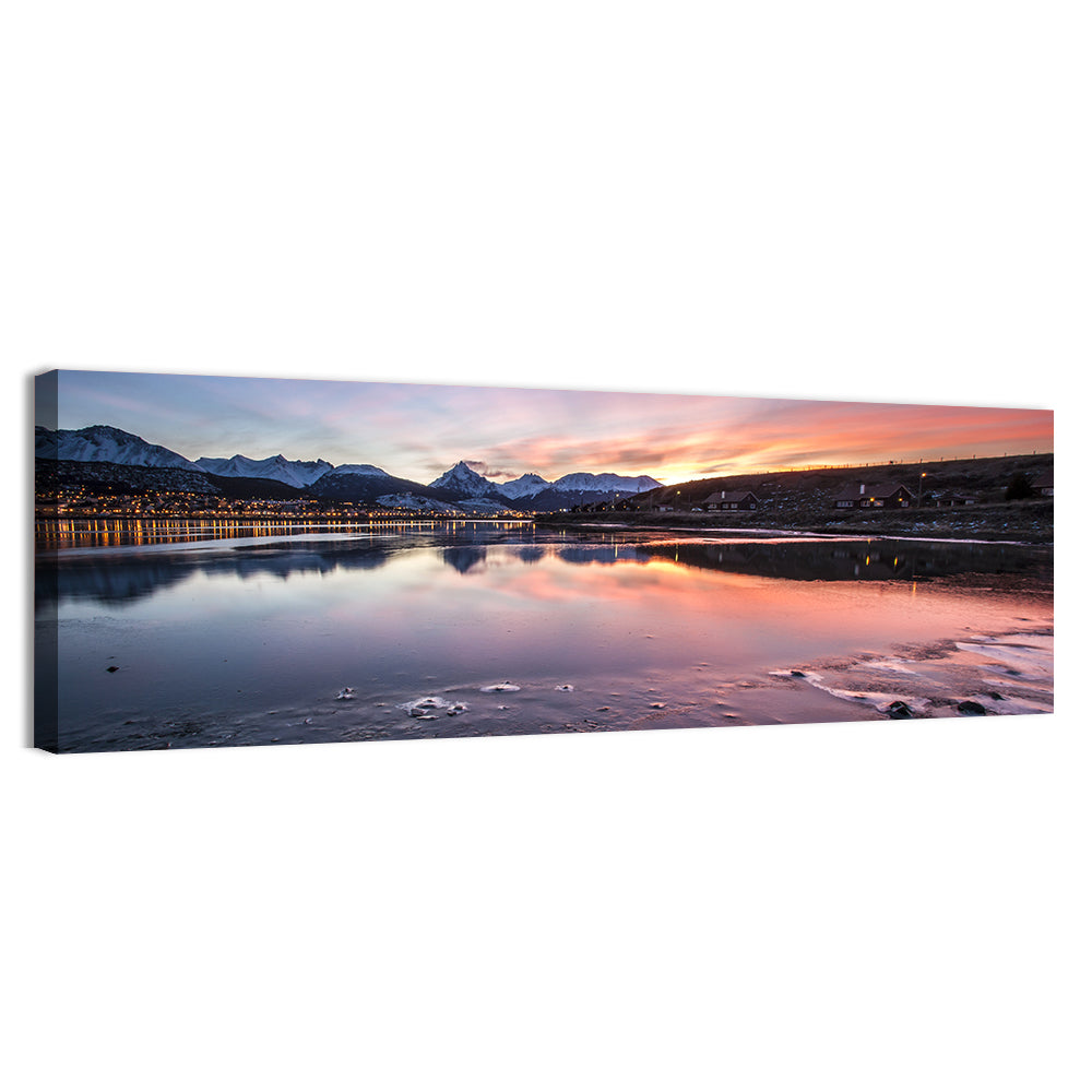 Ushuaia Twilight Reflection Wall Art