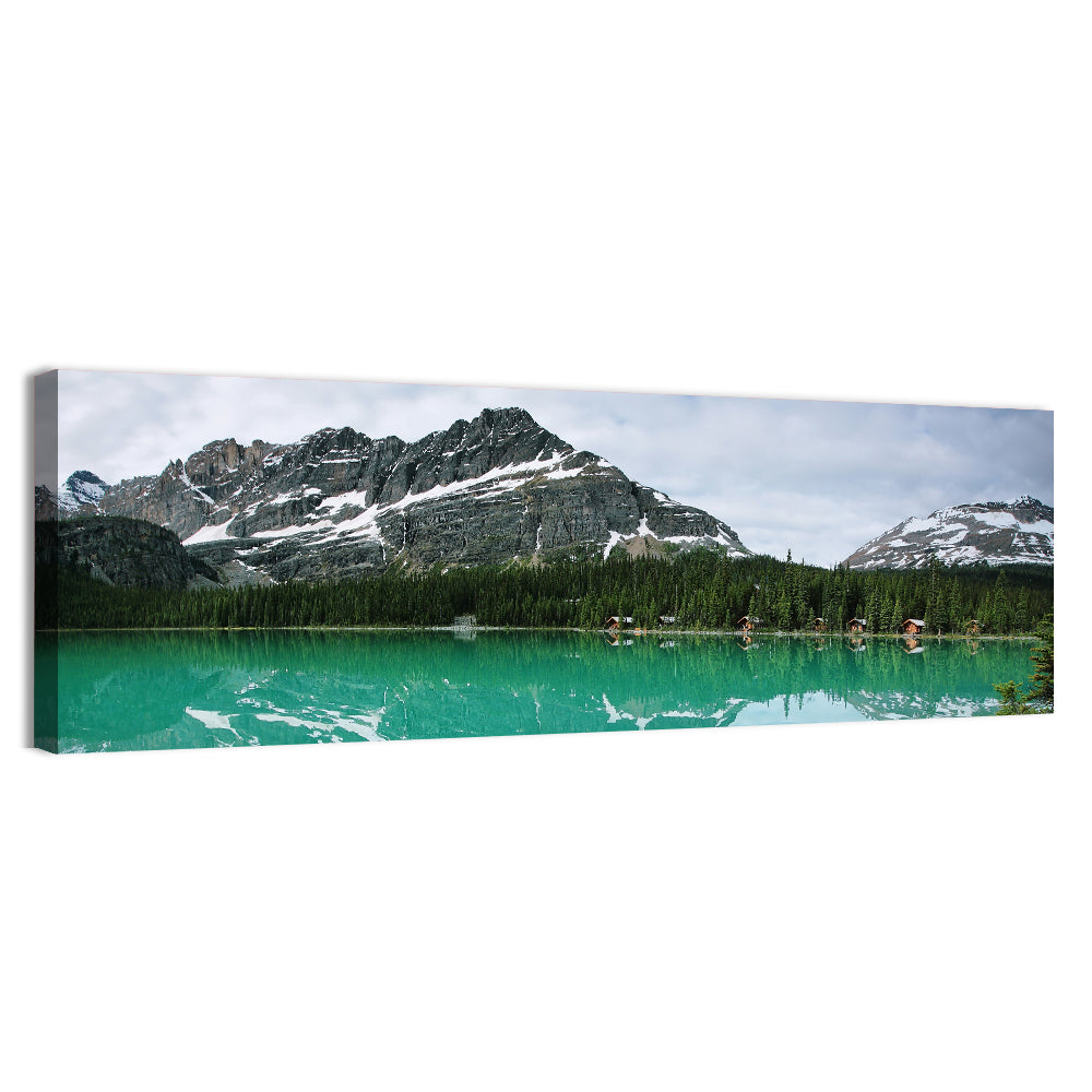 Lake Ohara Turquoise Reflection Wall Art