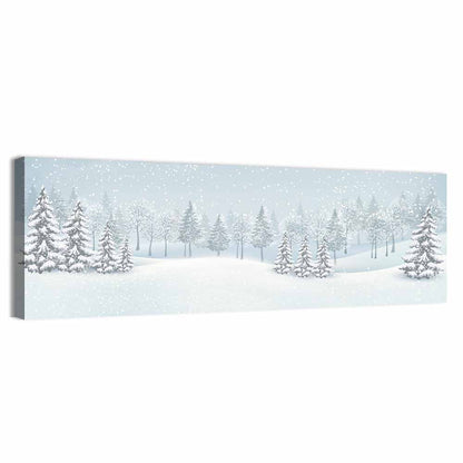 Winter Wonderland Illustration Wall Art
