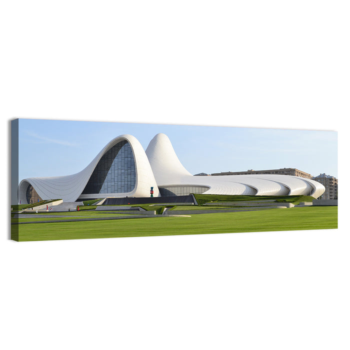 Heydar Aliyev Center, Baku Wall Art as a canvas print