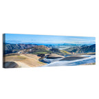 Rhyolite Mountain Range Wall Art