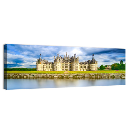 Château De Chambord Reflection Wall Art