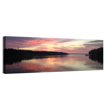 Lake Eufaula Sunset Wall Art
