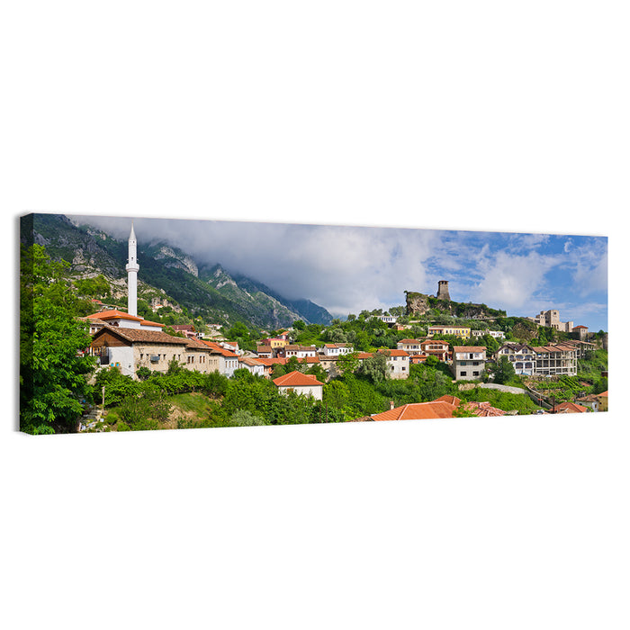 Krujë Castle Ruins, Albania Wall Art as a canvas print