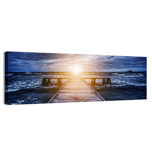 Old Wooden Jetty Wall Art