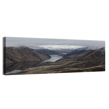 Snow-dusted Snake River Canyon Wall Art