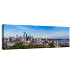 Seattle Skyline with Mount Rainier Wall Art