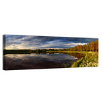 Finnish Lake Golden Hour Wall Art