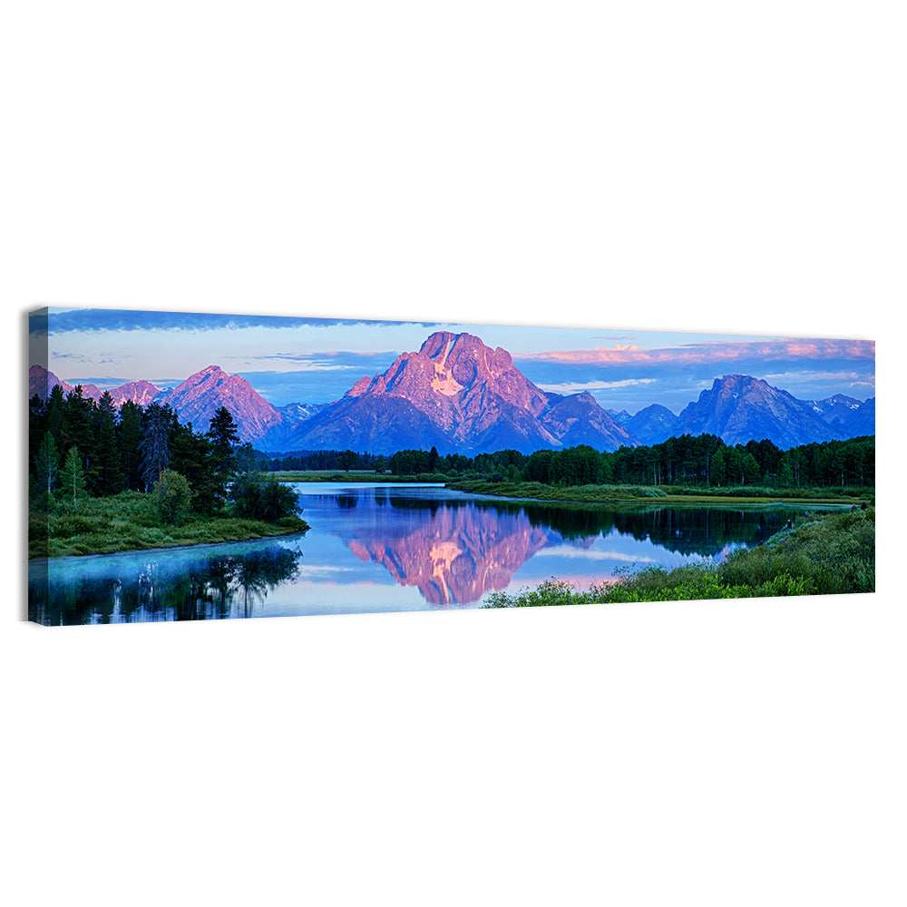 Oxbow Bend Dawn Reflection Wall Art