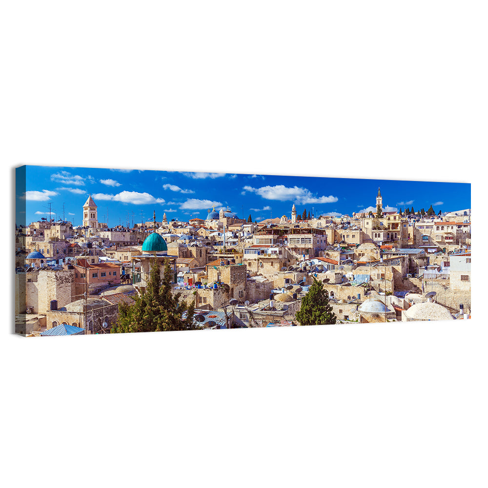 Jerusalem Old City Rooftops Wall Art