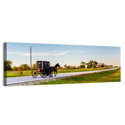 Amish Horse and Buggy, Oklahoma Wall Art
