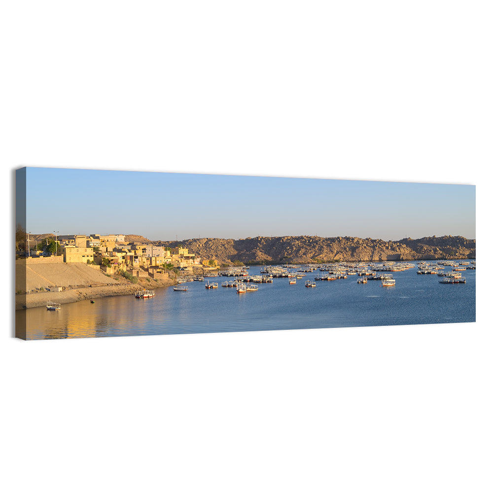 Lake Nasser Harbor View Wall Art