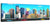 Digital City Landscape Wall Art