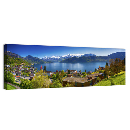 Lake Lucerne, Weggis Wall Art