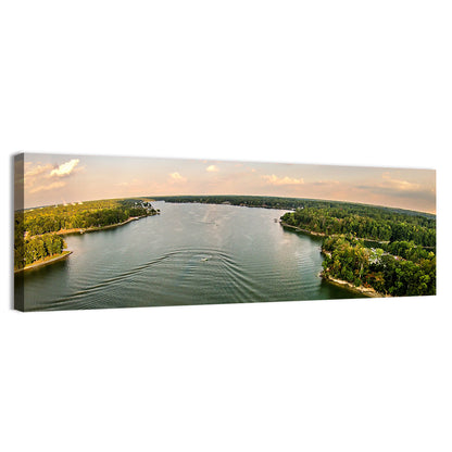Lake Wylie Golden Hour Wall Art