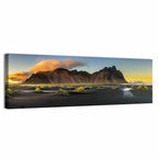 Vestrahorn Black Sand Sunrise Wall Art
