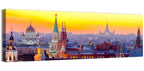 Moscow Kremlin at Golden Hour Wall Art