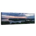 Lake Gaston Mist at Dusk Wall Art