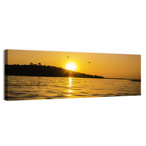 Bhopal Lake Sunset Wall Art