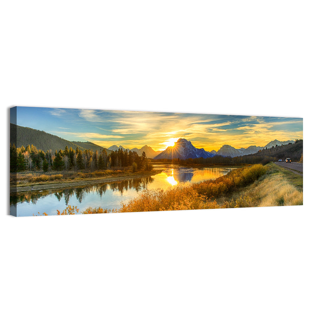 Oxbow Bend Sunrise Wall Art