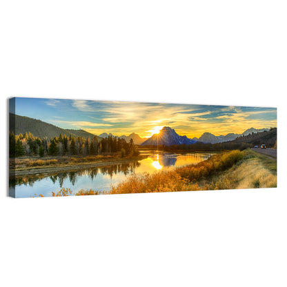Oxbow Bend Sunrise Wall Art