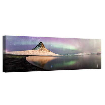 Kirkjufell Under the Milky Way Wall Art