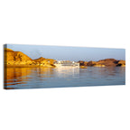 Lake Nasser Cruise Ship at Golden Hour Wall Art