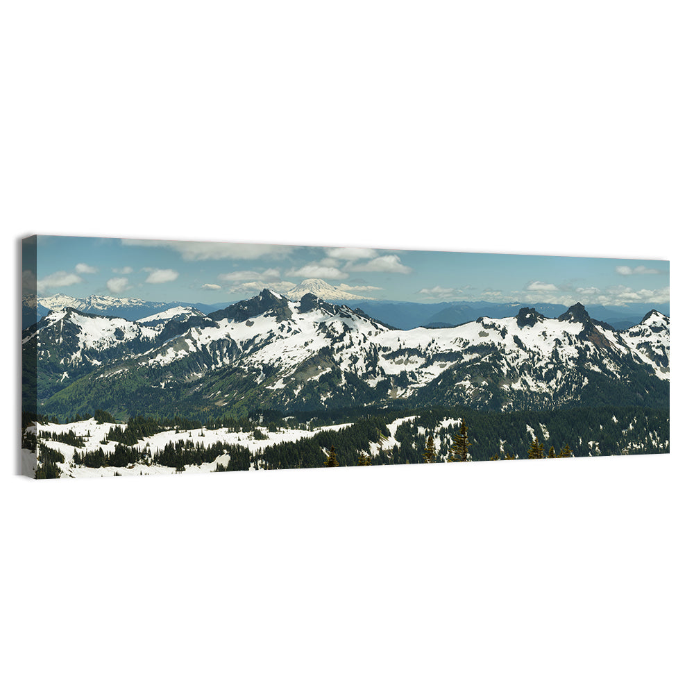 Mount Adams Snow Peaks Wall Art