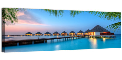 Maldives Resort Island Wall Art