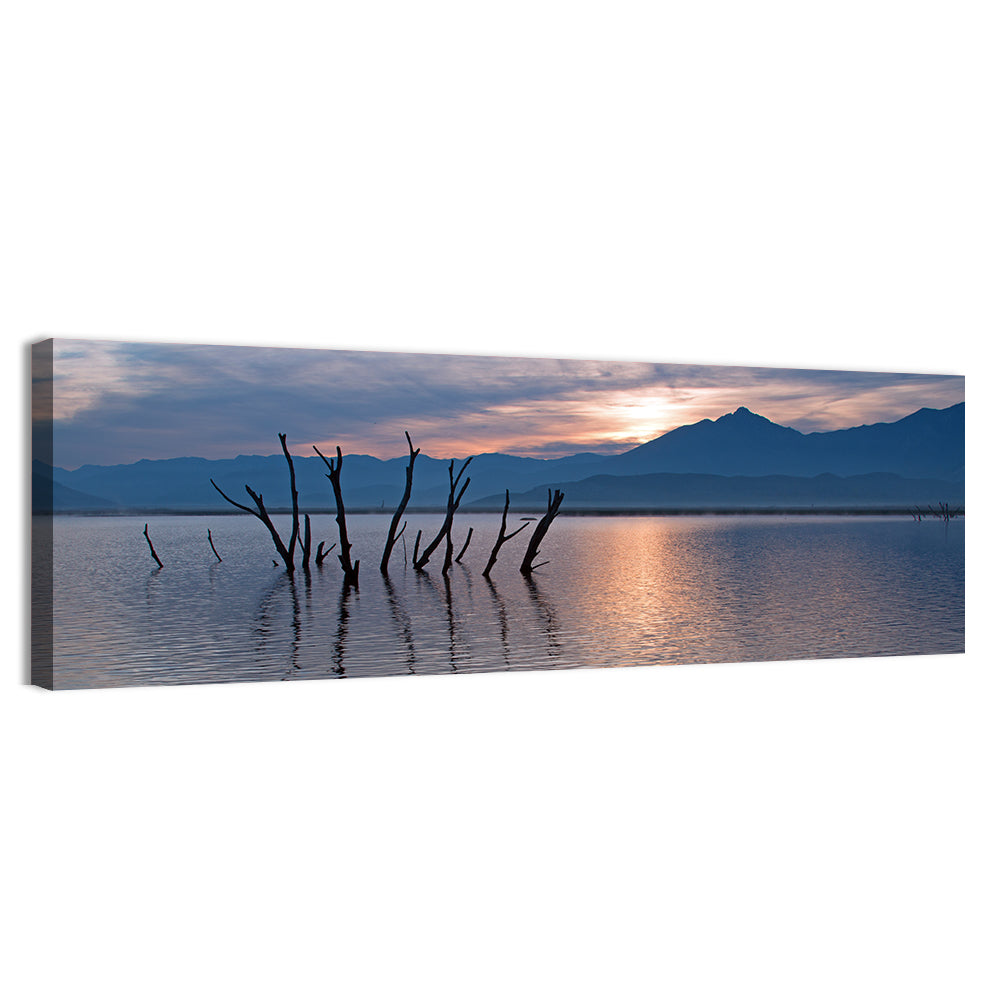 Lake Isabella Sunrise Reflection Wall Art