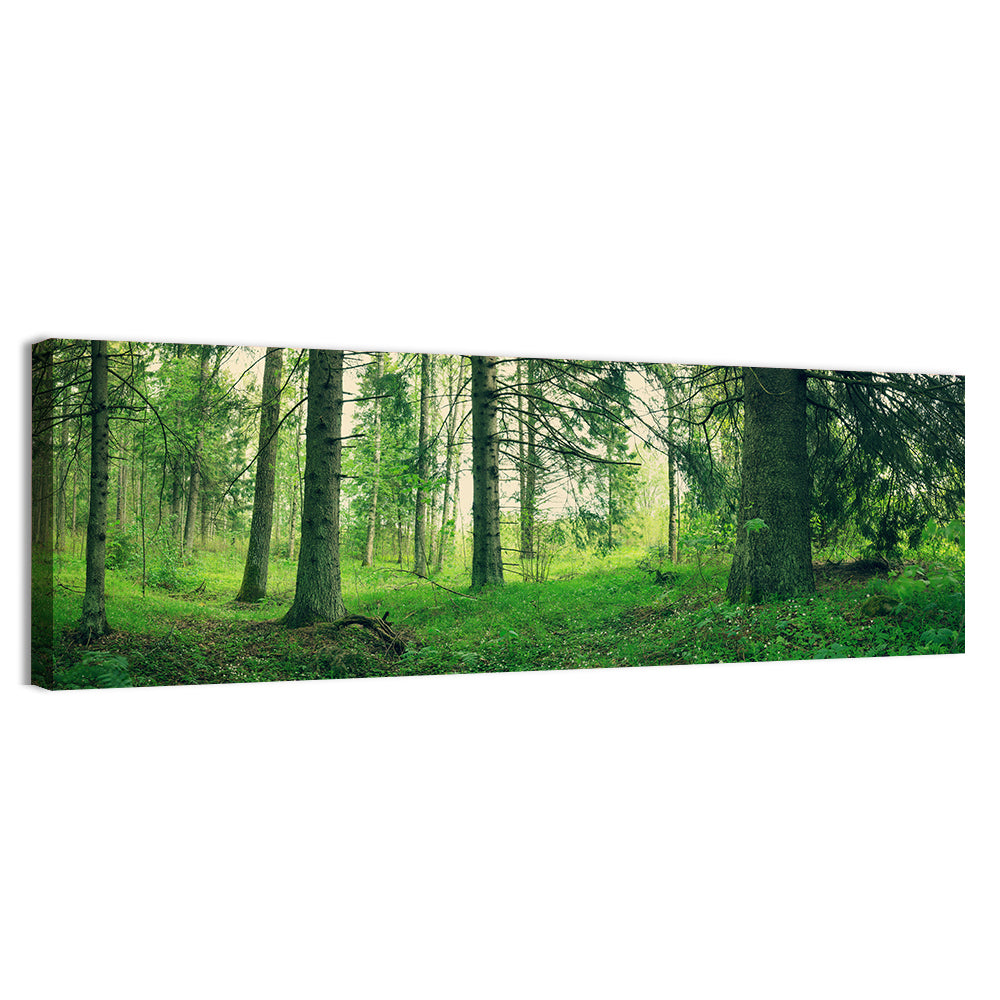 Verdant Forest Interior Wall Art