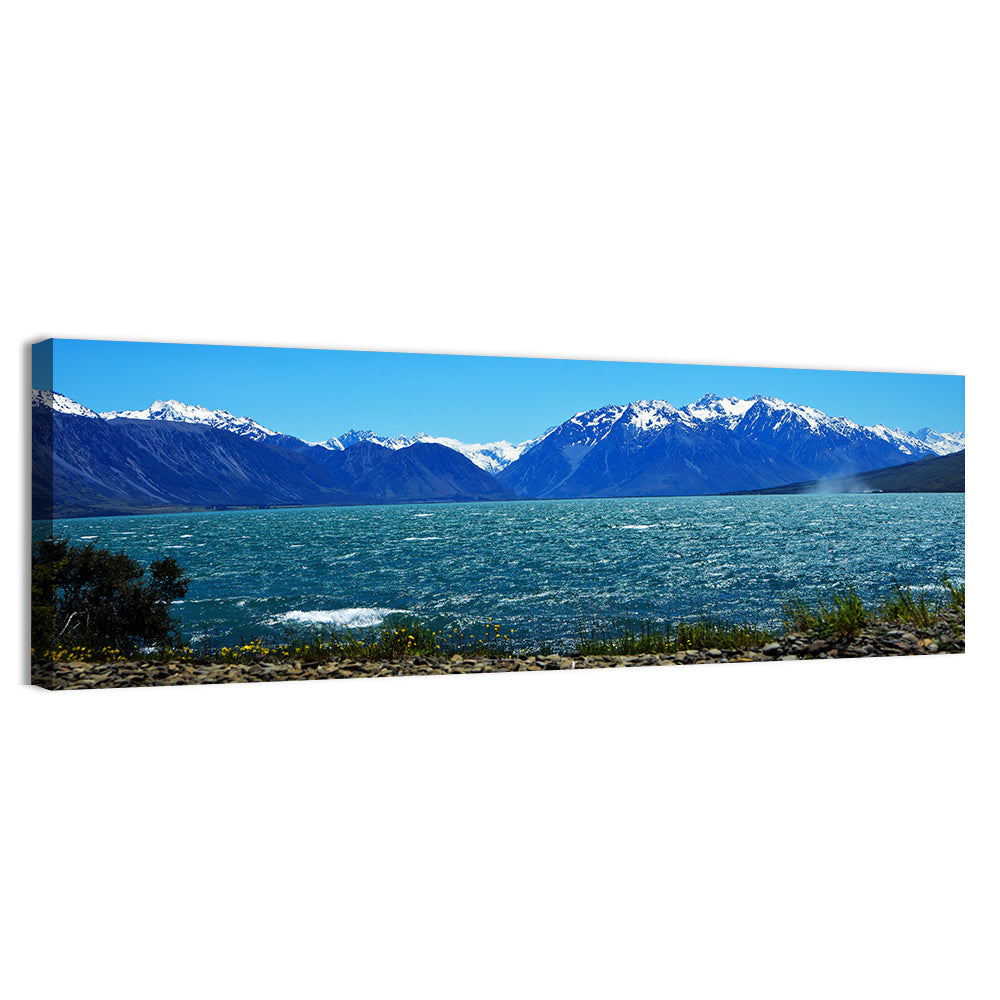 Lake Ohau Snow Peaks Wall Art