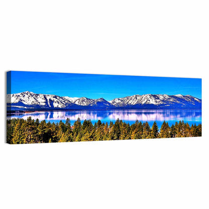 Lake Tahoe Mountain Reflection Wall Art