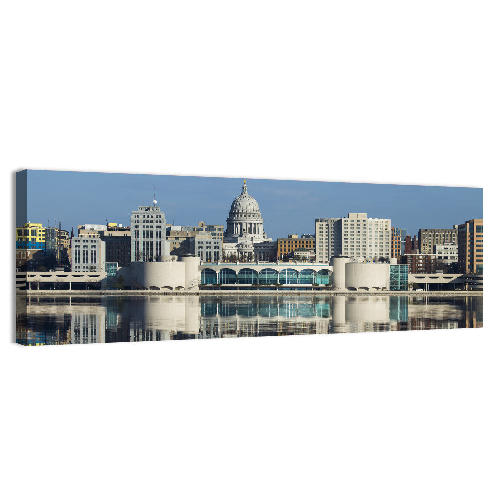 Madison Lake Monona Skyline Wall Art