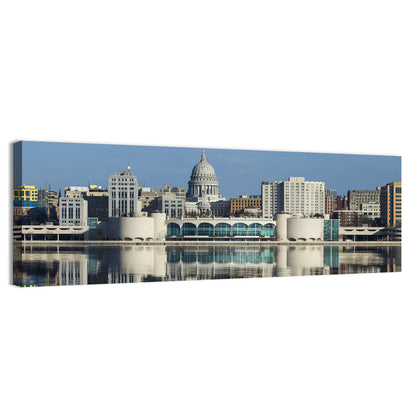 Madison Lake Monona Skyline Wall Art