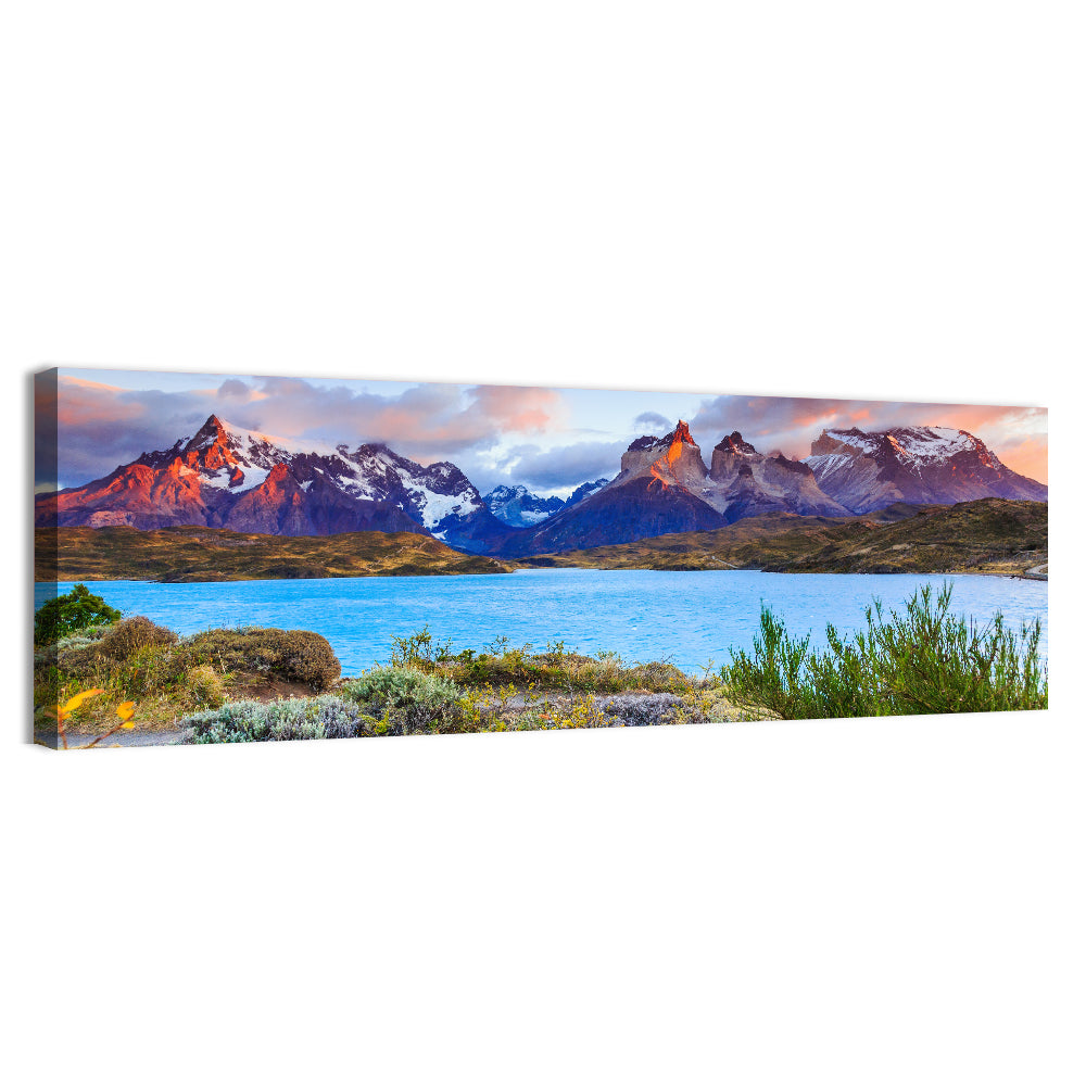 Lake Pehoe at Dawn Wall Art