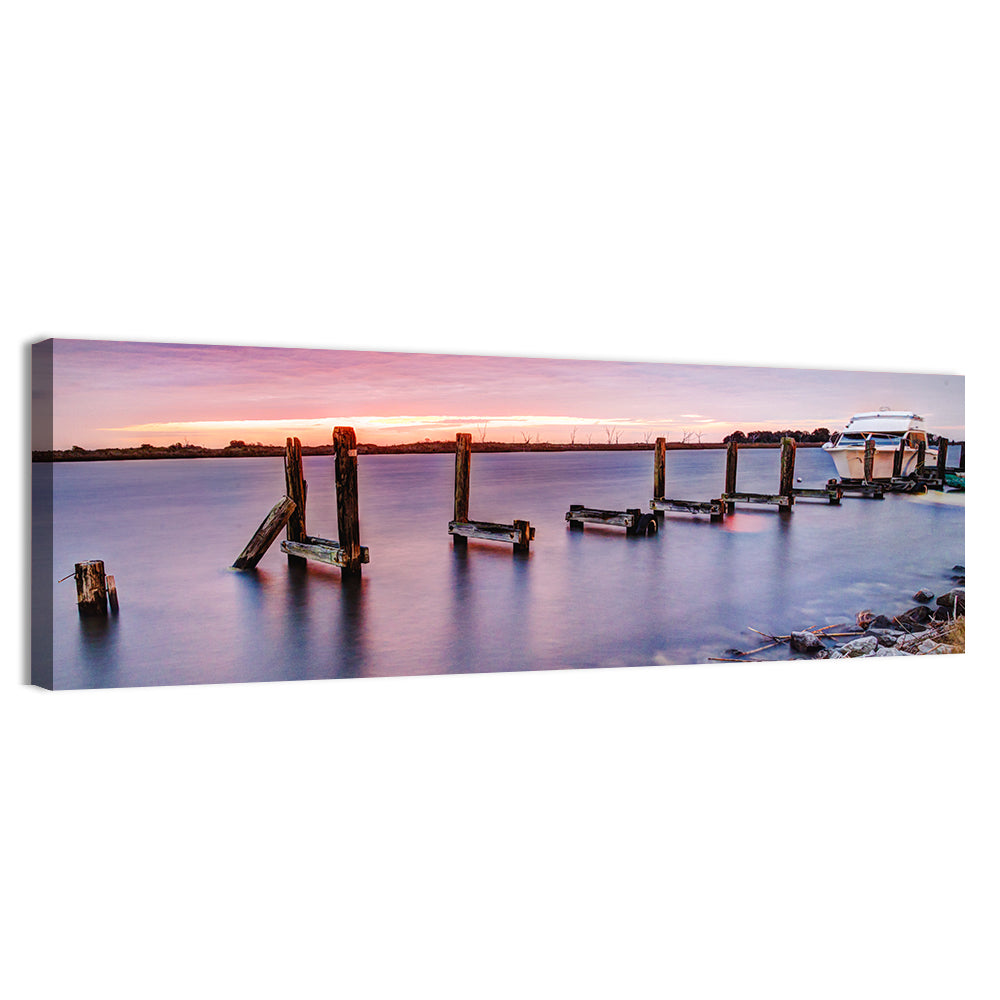 Bayou Lafourche Sunrise Wall Art