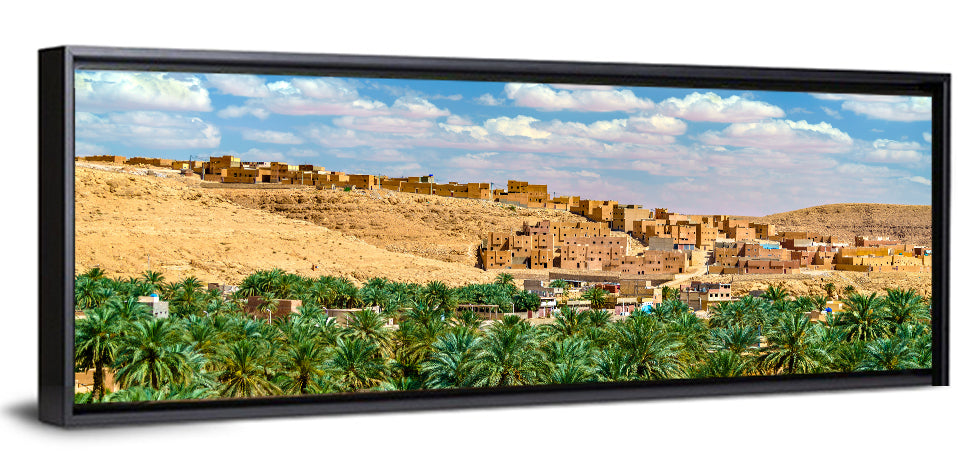 Ksar Bounoura Oasis Town Vista Wall Art