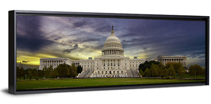 United States Capitol at Dusk Wall Art