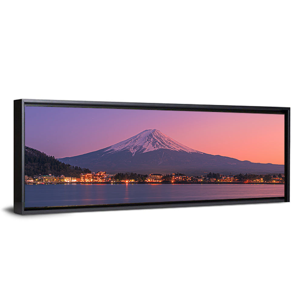 Mount Fuji Over Lake Kawaguchi Wall Art